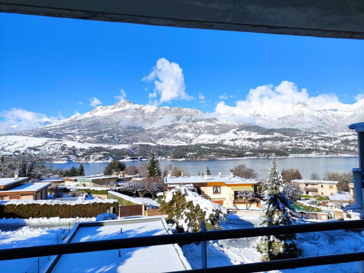 Studio Vue Sur Lac Et Montagne Савін Екстер'єр фото